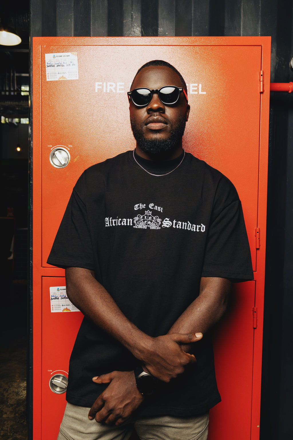 E.A STANDARD NEWSPAPER TEE
